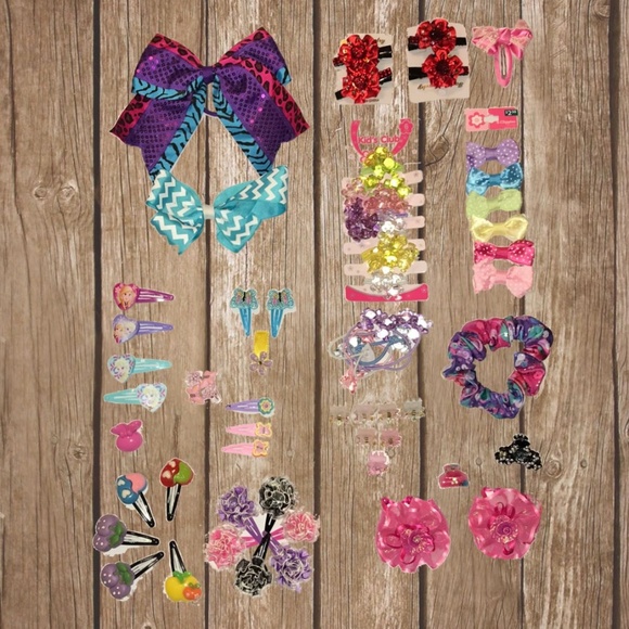 Other - Girl's Assorted Hair Accessories Bundle (70 Piece)